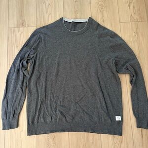 Five Four Crewneck Sweater Charcoal Gray XL